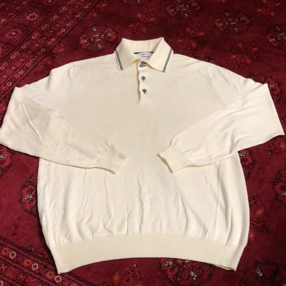 🌺🌺DOMENICO VACCA 100% COTTON POLO  made in Italy 🇮🇹 Size 50